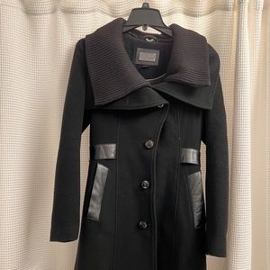 Mackage Black wool coat